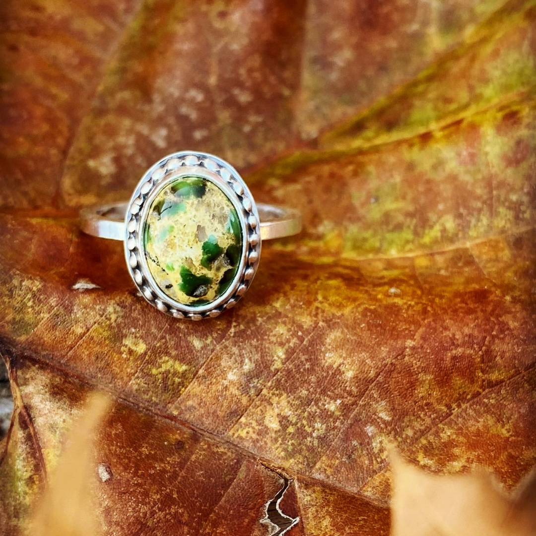 Sonoran Mountain Turquoise Ring // Size 8