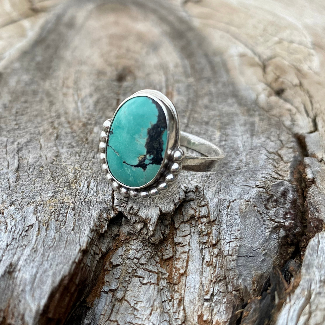 Hubei Turquoise Ring - Size 9.5