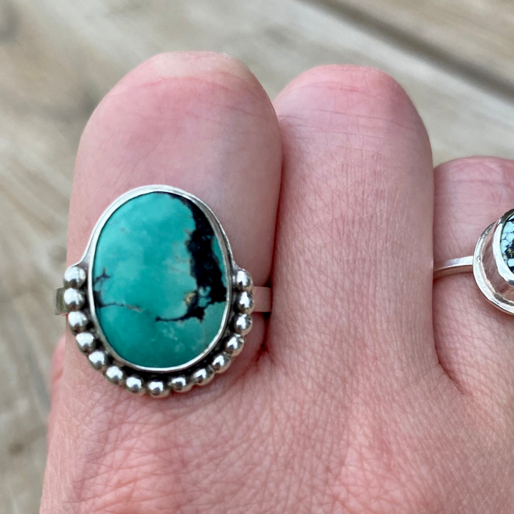 Hubei Turquoise Ring - Size 9.5