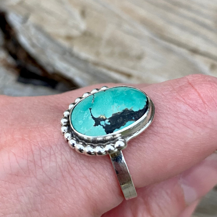 Hubei Turquoise Ring - Size 9.5