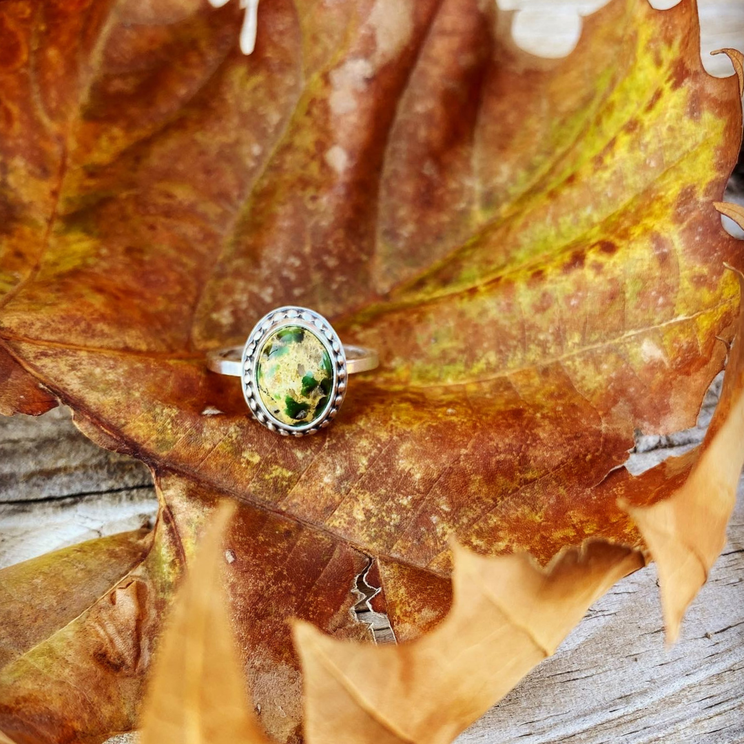 Sonoran Mountain Turquoise Ring // Size 8