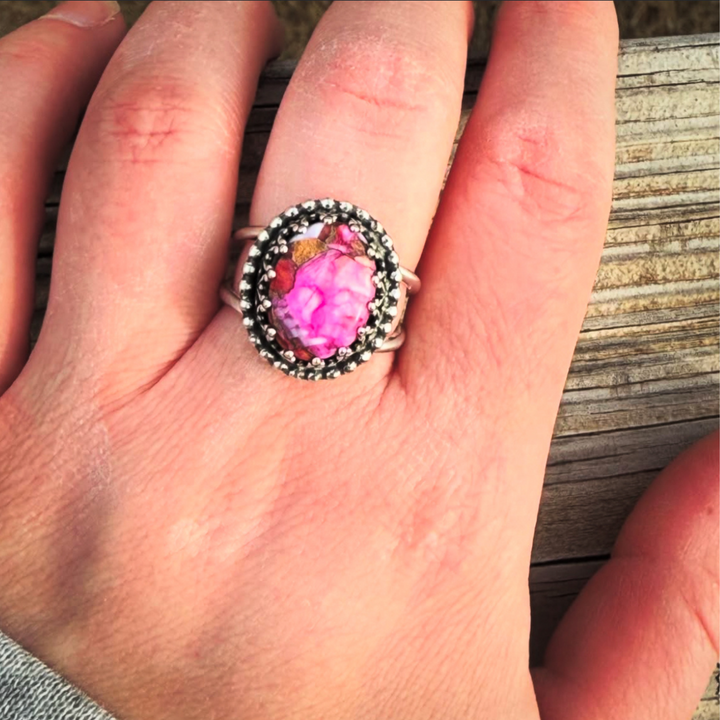 Starburst Ring // Size 7 // Ready to Ship