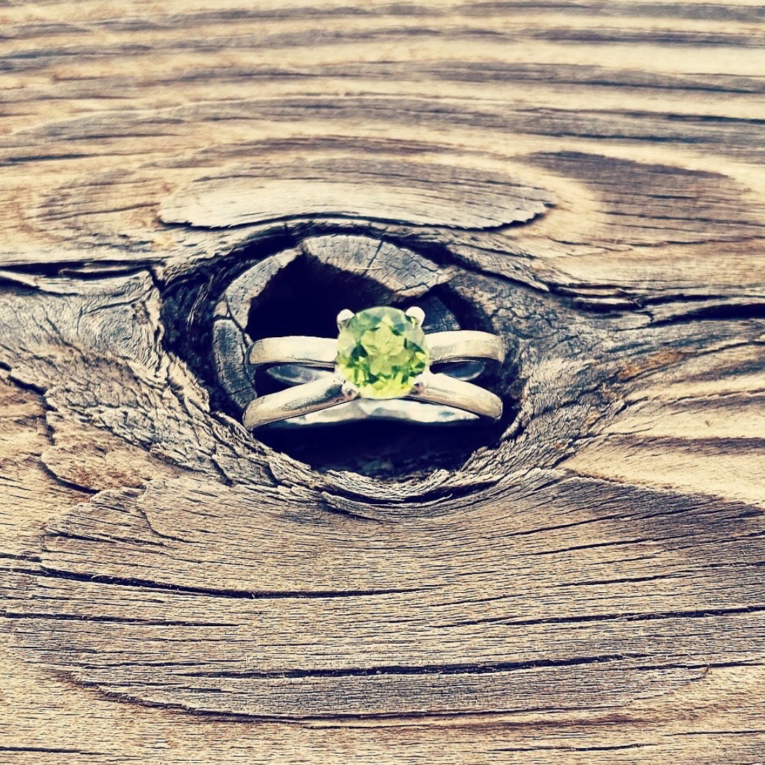 Peridot Ring // Size 5.75 // Ready to Ship