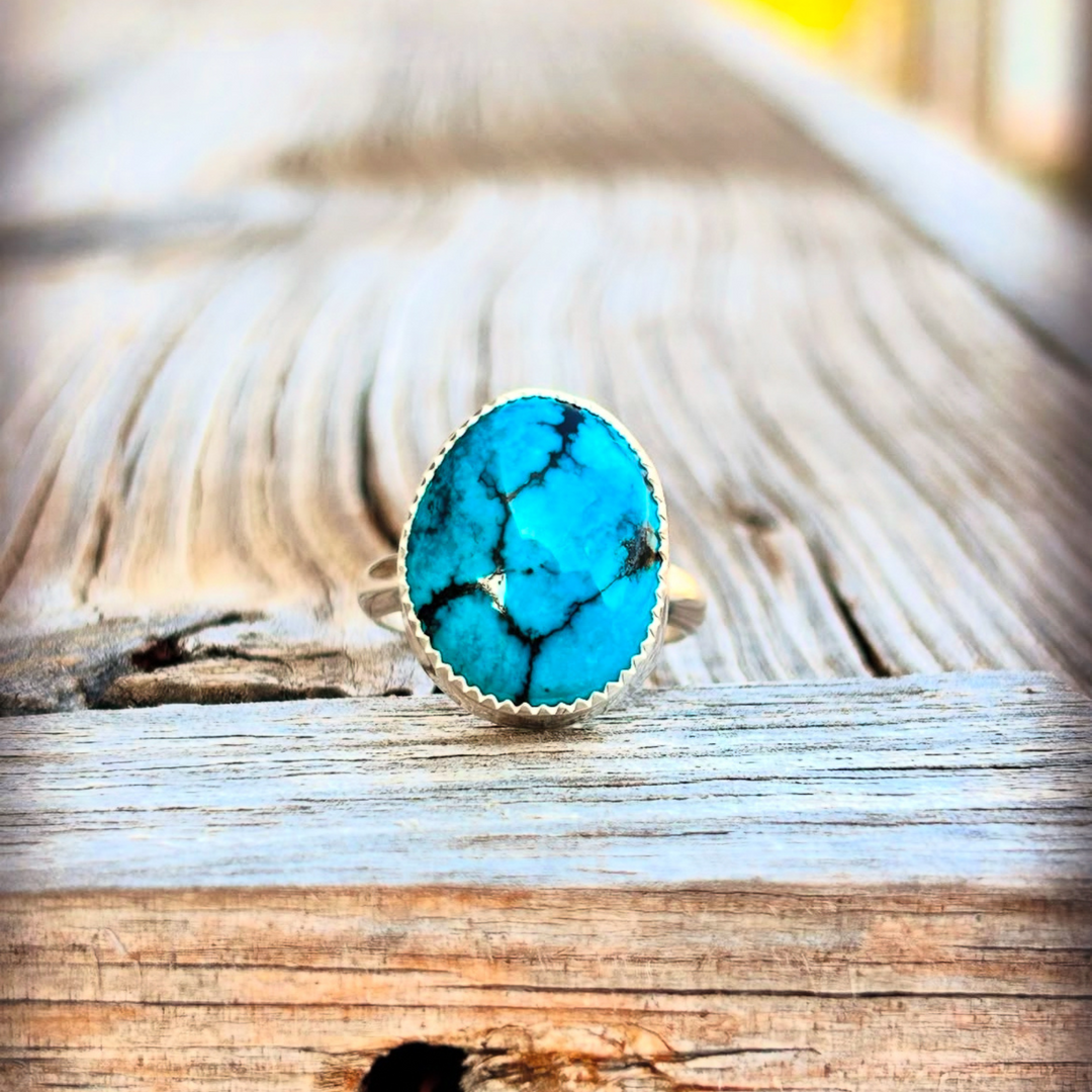 Turquoise Ring // Size 6.75 // Ready to Ship