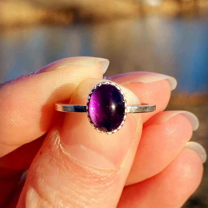 Amethyst // Stacking Ring // Made to Order