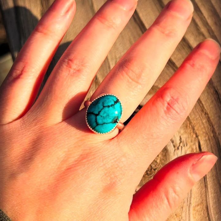 Turquoise Ring // Size 6.75 // Ready to Ship