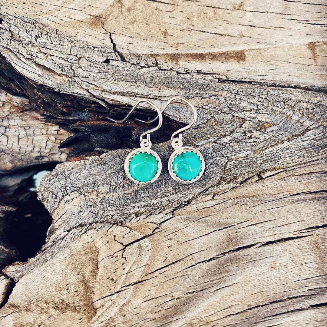 Emerald Valley Turquoise Earrings