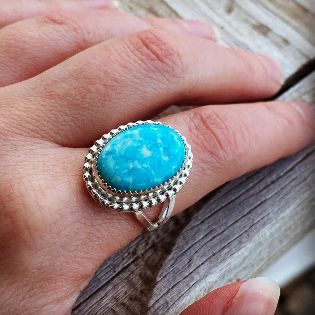 "Blue Skies" Sierra Bella Ring // Size 6.75 // Ready to Ship