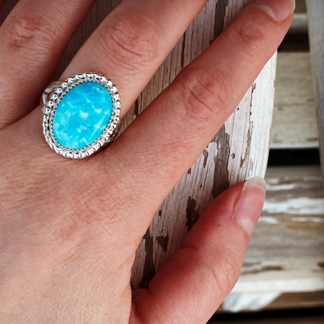 "Blue Skies" Sierra Bella Ring // Size 6.75 // Ready to Ship