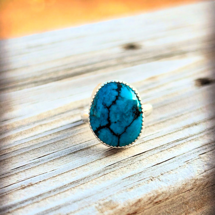 Turquoise Ring // Size 6.75 // Ready to Ship