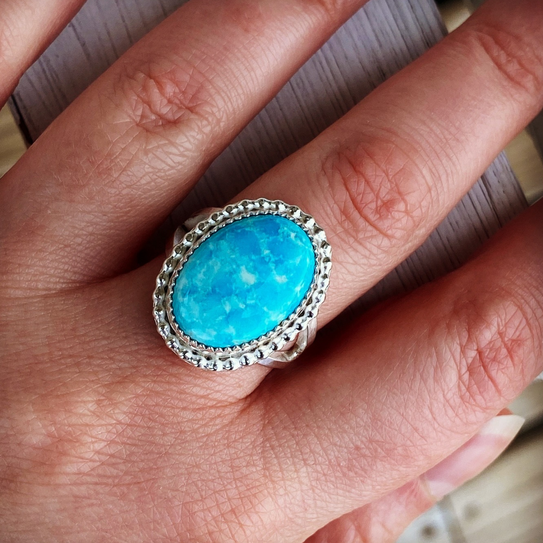 "Blue Skies" Sierra Bella Ring // Size 6.75 // Ready to Ship