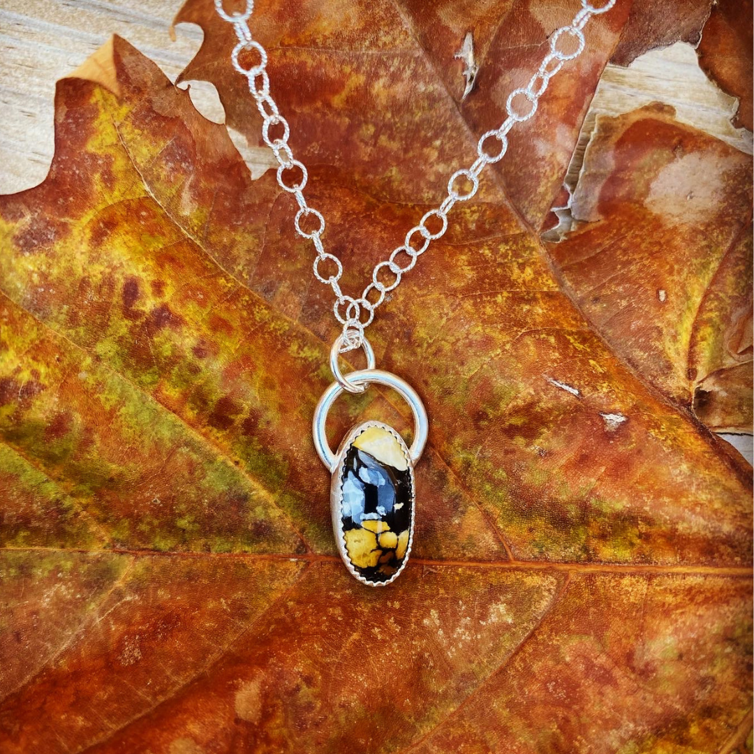 Bumble Bee Pendant // Ready to Ship