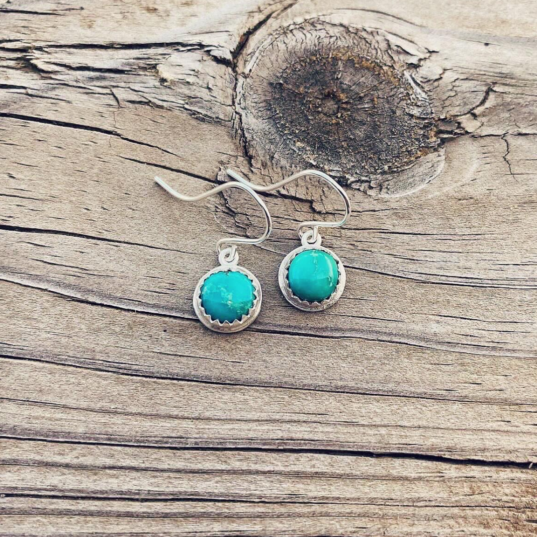 Emerald Valley Turquoise Earrings