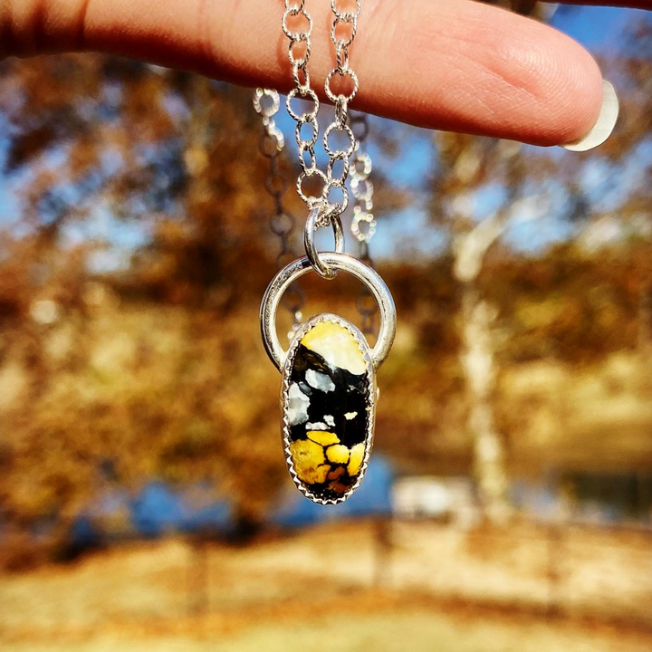 Bumble Bee Pendant // Ready to Ship