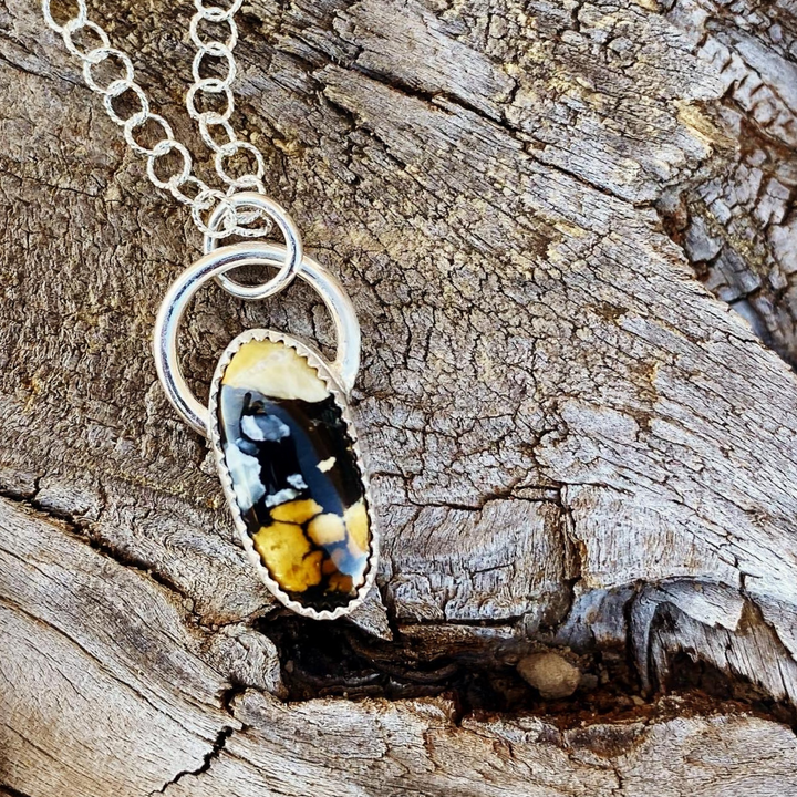 Bumble Bee Pendant // Ready to Ship