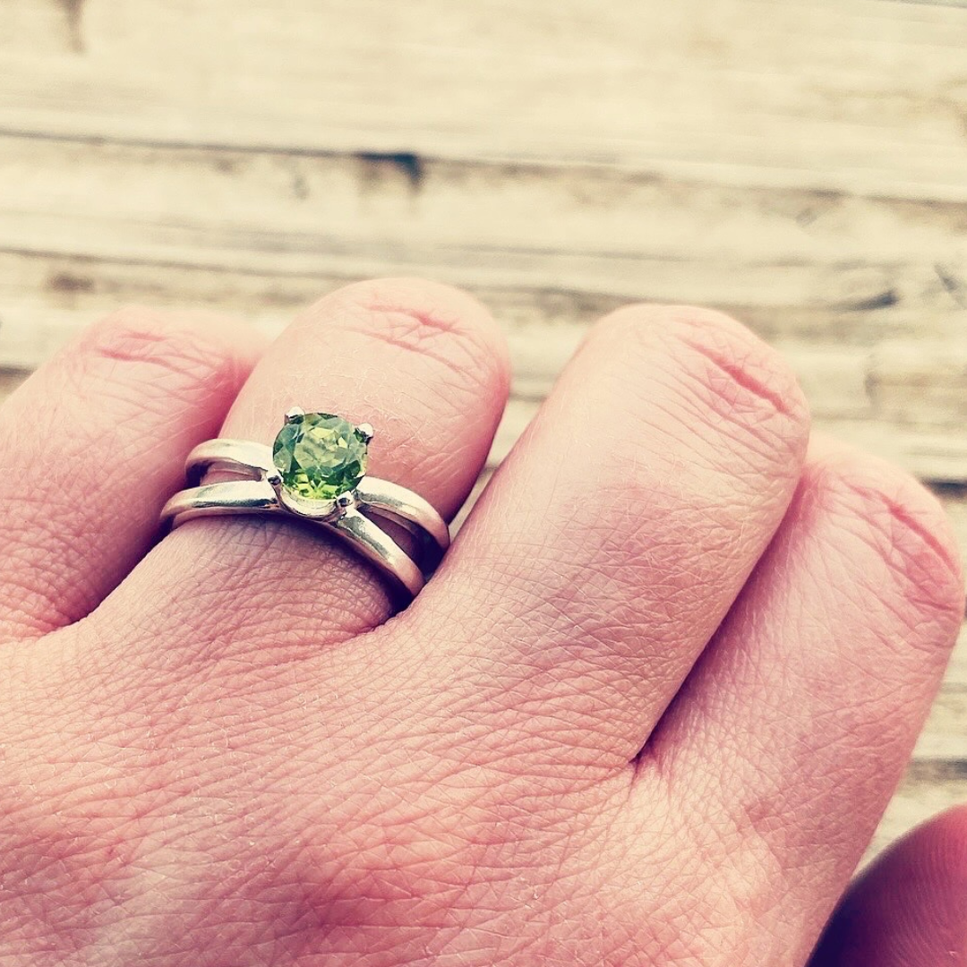 Peridot Ring // Size 5.75 // Ready to Ship