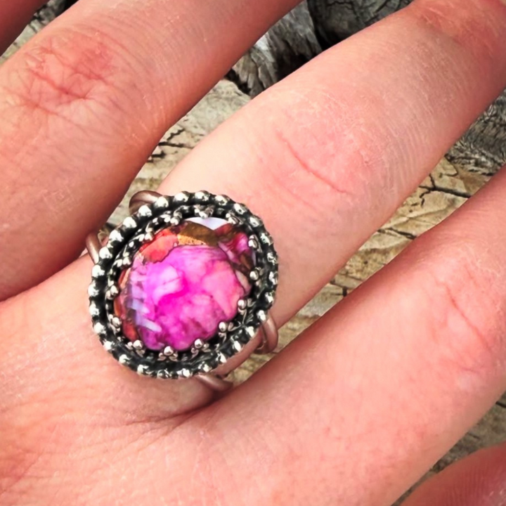 Starburst Ring // Size 7 // Ready to Ship