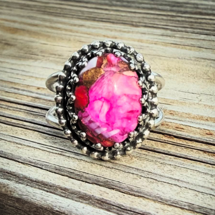 Starburst Ring // Size 7 // Ready to Ship