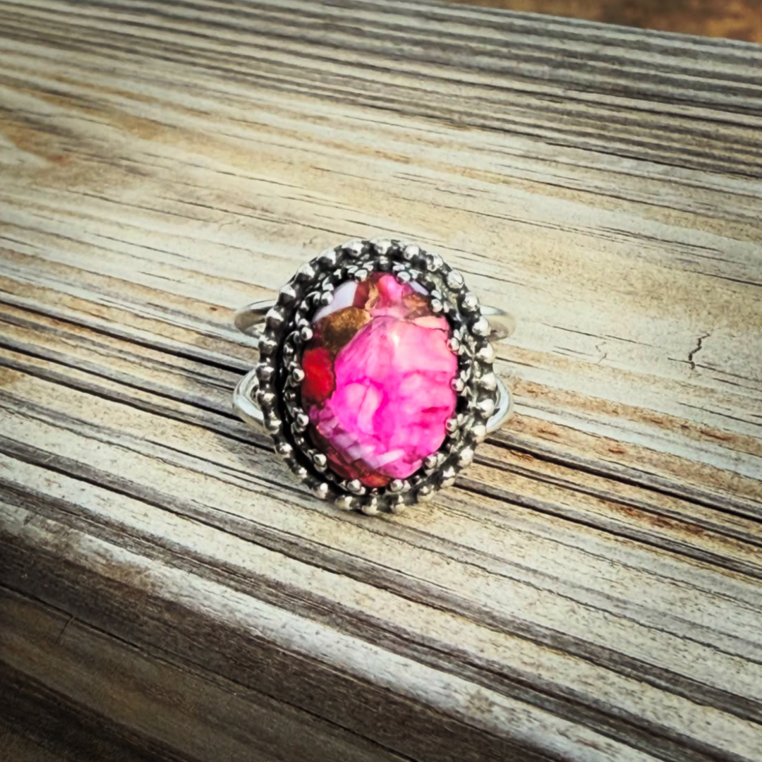 Starburst Ring // Size 7 // Ready to Ship